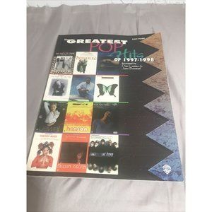 GREATEST POP HITS OF 1997-1998 EASY PIANO SONG BOOK